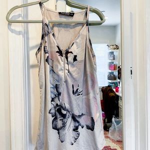 Floral tank top